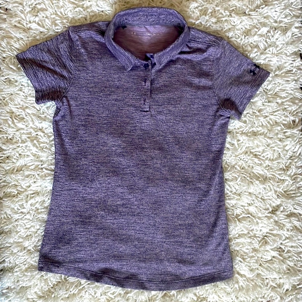 Under Armor Girls Golf Top
